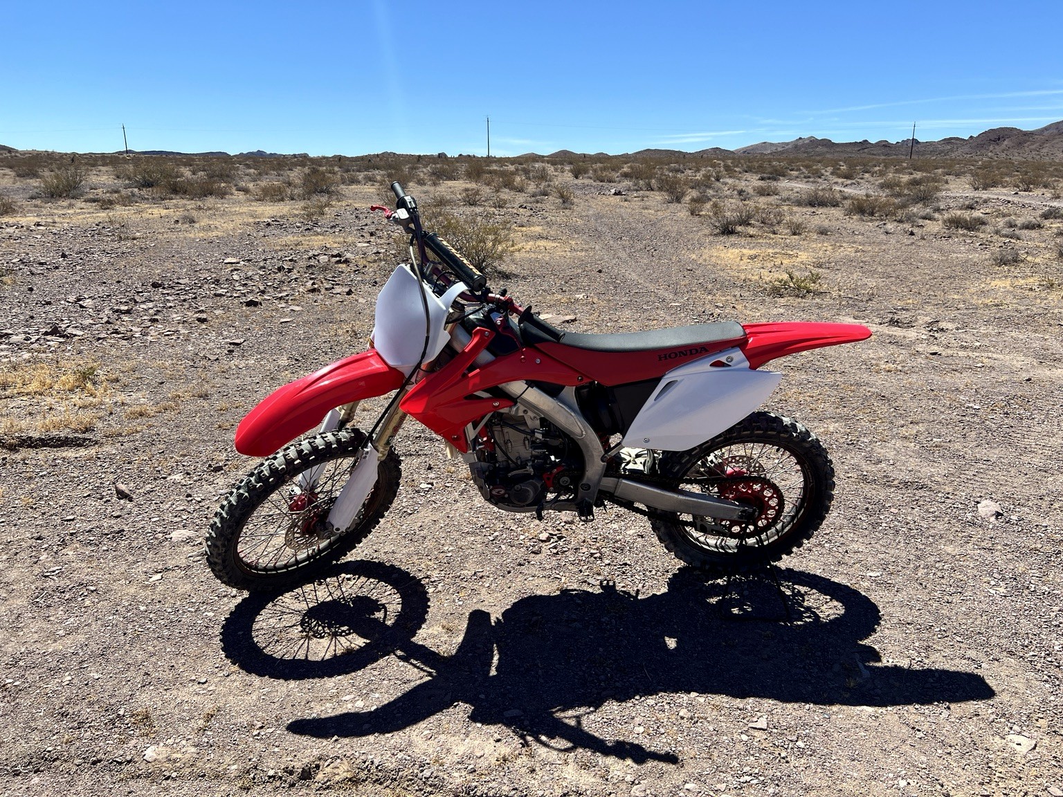 CRF450R second angle
