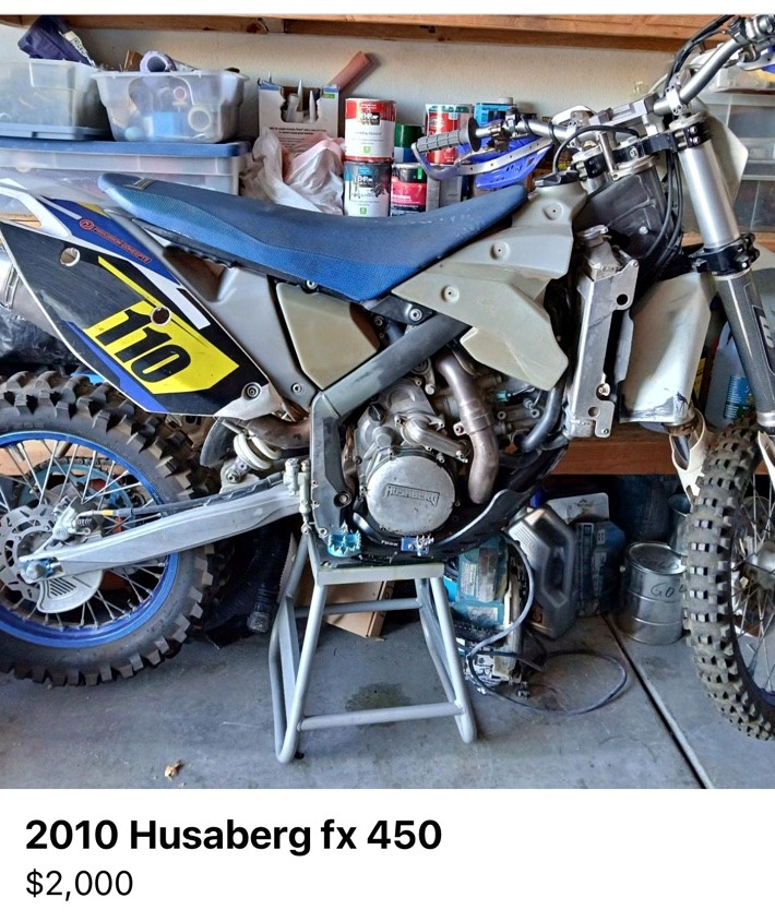 2010 Husaberg FX450
